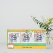 シャーベットレインボーハッピーアザ付きフォトカード (スタンド正面)