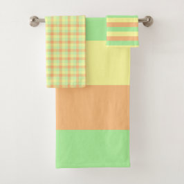 シャーベット座標タオルセット バスタオルセット