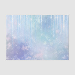 シャーベット 雪の結晶 氷の結晶 青 紫 誕生日 薄葉紙