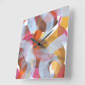 シャーベルトI スクエア壁時計 (傾斜)