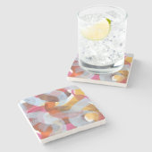 シャーベルトI ストーンコースター (横)