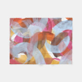 シャーベルトI フリースブランケット (正面(横))