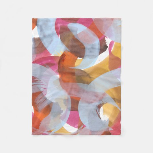 シャーベルトI フリースブランケット (正面)