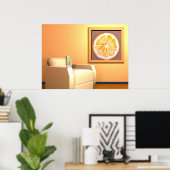 シャーベールレモンポスター ポスター (ホームオフィス)