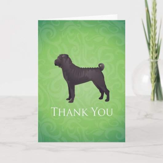 シャーペイドッグブリードサンキューカード サンキューカード (正面)