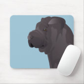 シャーペイベーシックデザインテンプレート マウスパッド (マウス)