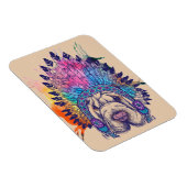 シャーペイ先住民アメリカインディアン長 マグネット (右側)