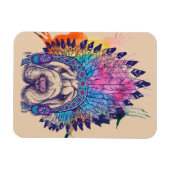 シャーペイ先住民アメリカインディアン長 マグネット (横)