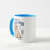 シャーペイ犬の解剖学 マグカップ (正面左)