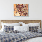 シャーマンおよび精神 キャンバスプリント (インサイチュ (寝室))