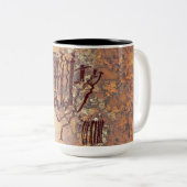 シャーマンおよび精神 ツートーンマグカップ (正面右)