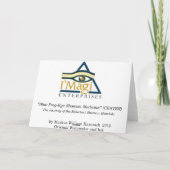 シャーマンのスピルト：ブルーフロッグアイシャーマン医学 カード (裏面)