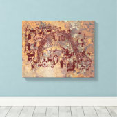 シャーマンのパネル キャンバスプリント (インサイチュ (ウッドフロア))