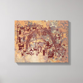 シャーマンのパネル キャンバスプリント