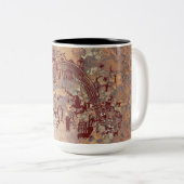 シャーマンのパネル ツートーンマグカップ (正面右)