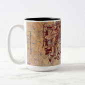 シャーマンのパネル ツートーンマグカップ (左)