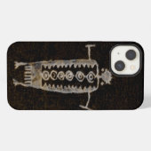 シャーマンのペトログリフ iPhoneケース (裏面横)