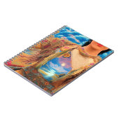 シャーマンの女性、空、美しい芸術。 ノートブック (左側)