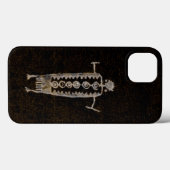 シャーマンの岩石彫刻 Case-Mate iPhoneケース (裏面 (横))