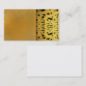 シャーマンの治療師のジャガーは猫の名刺に斑点を付けます 名刺 (正面/裏面)