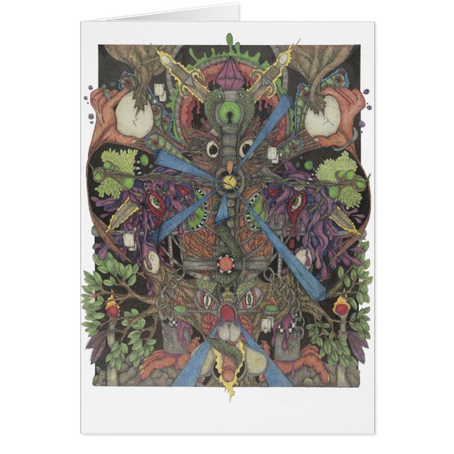 シャーマンの精神-偽の自己は分解します (正面)