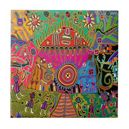 シャーマンの精霊タイル タイル (正面)