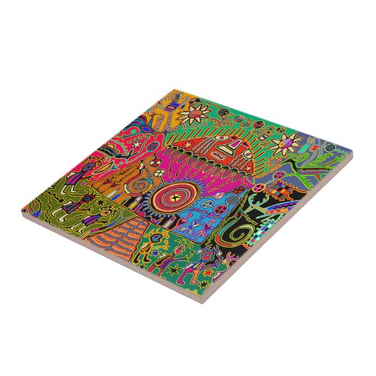 シャーマンの精霊タイル タイル (側面)