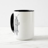 シャーマンの絵画図表 マグカップ (正面左)