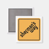 「シャーマンの道」磁石 マグネット (正面/裏面)