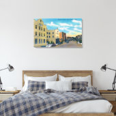 シャーマンアベニュークールダレンIDの表示 キャンバスプリント (インサイチュ (寝室))