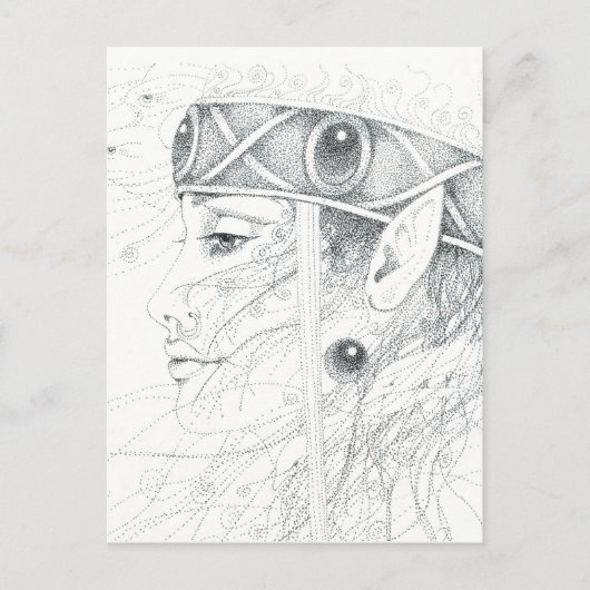 シャーマンエンジェルガイド ポストカード (正面)