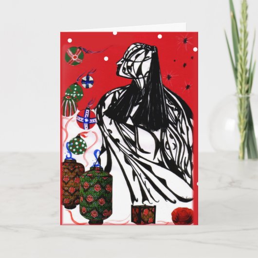 シャーマンクリスマスカード シーズンカード (正面)