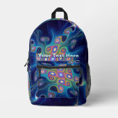 シャーマンズスカイ プリントバックパック (正面)