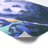 シャーマンズベアースモールプリント ポスター (角)