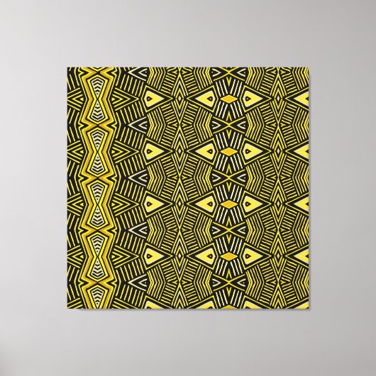 シャーマントライバルシールド キャンバスプリント (正面)