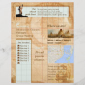 シャーマンヒーリング – フライヤー (裏面)