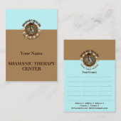 シャーマンヒーリング – 名刺 (正面/裏面)
