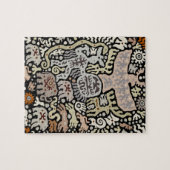 シャーマンペヨーテの儀式 ジグソーパズル (横)