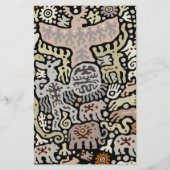 シャーマンペヨーテの儀式 便箋 (正面)