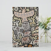 シャーマンペヨーテの儀式 便箋 (スタンド正面)