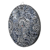 シャーマンペヨーテ儀式的モラ ダーツボード (正面右)