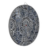 シャーマンペヨーテ儀式的モラ ダーツボード (正面左)