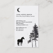 *~*シャーマン宇宙星月の牧場虹 名刺 (裏面)