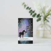 *～*シャーマン宇宙星月ウマ科のの虹 名刺 (スタンド正面)