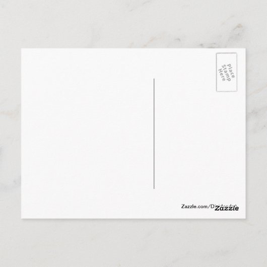 シャーマン戦車 ポストカード (裏面)