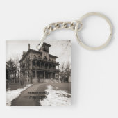 シャーマン病院エルギンイリノイ1890ヴィンテージ キーホルダー (裏面)