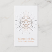 シャーマン神聖幾何学神秘的錬金術宇宙 名刺 (正面)