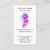 *~*シャーマン聖なるドリームキャッチャー部族シャーマン 名刺 (裏面)