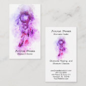 *~*シャーマン聖なるドリームキャッチャー部族シャーマン 名刺 (正面/裏面)