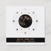 *~*シャーマン聖幾何学ムーンフェイズユニバース スクエア名刺 (正面)